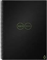 Cuaderno Digitalizador Marca Rocketbook Modelo Core Tamano Letter De 8.5" X 11" Portada Color Negro