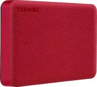 Disco Duro Externo Toshiba Canvio Advance 4TB USB 3.0 Color Rojo