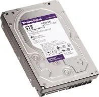 Disco Duro Interno Para Vigilancia Marca Western Digital Modelo Purple Capacidad De 8TB Con velocidad De 6Gbps Y Cache De 256MB