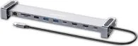 Docking Station USB-C 10 en 1 con MST Marca Manhattan Modelo 190398 Para Doble Monitor Con HDMI