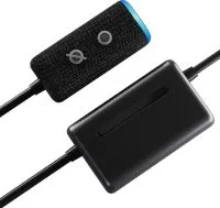 Echo Auto Marca Amazon Modelo EST Conexion Bluetooth Funcion Manos Libres Para El Carro Color Negro