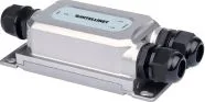 Extensor Gigabit PoE++ Para Exteriores Marca INTELLINET Modelo 561648 Con 2 Puertos