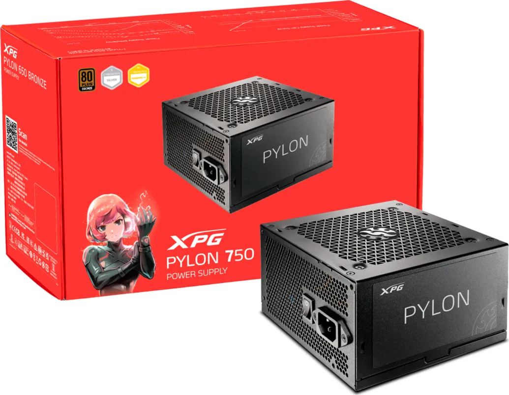 Fuente de poder XPG Pylon 750W 80+ Bronze