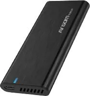 Gabinete Argom De M.2 NVMe Para SSD USB-C Color Negro AC-1038