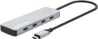 HUB USB-C Marca Manhattan Modelo 181143 Con 4 Puertos USB-C