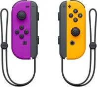 Joy-Con Control Para Nintendo Switch L/R Color Neon Morado Y Neon Naranja JP