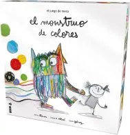 JUEGO DE MESA DE DEVIR EL MONSTRUO DE COLORES PARA 4+ AÑOS 2-5 JUGADORES