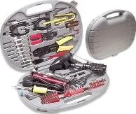 Kit De Herramientas 145Piezas Manhattan 530217 Con Aspiradora y Martillo