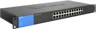 LINKSYS SWITCH DE 24 PUERTOS GIGABIT POE BUSINESS METALICO LGS124P