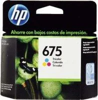 Liquidacion Cartucho De Tinta De Color Marca HP Modelo #675 (CN691AL) Para Impresora HP 4575