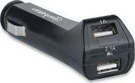 MANHATTAN 101721 CARGADOR USB DE 2 PUERTOS PARA CARRO 1A/2.1A