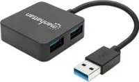 MANHATTAN 162296 HUB USB 4 PUERTOS USB 3.0 SUPER VELOCIDAD