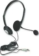 MANHATTAN 164429 AUDIFONOS DIADEMA AJUSTABLE MICROFONO C/ CONTROL VOL