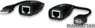 MANHATTAN 179300 EXTENDEDOR DE USB MAX 60 METROS XUTP(UTP NO INCLUIDO)
