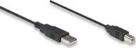 MANHATTAN 333368 CABLE USB 2.0 NEGRO 6 PIES / 1.8 METROS EN BOLSA