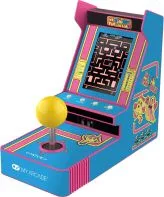 Maquina De Juego Portatil Marca MyArcade Modelo Ms Pac Man Joystick Player Retro Arcade De 6.8"