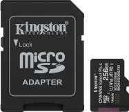 Memoria Micro SD Marca Kingston Modelo Canvas Select Plus Capacidad De 256GB Con Adaptador SD SDCS3/256GB