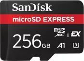 Memoria MicroSD SDXC Marca SanDisk Modelo Express Capacidad De 256GB Rendimiento De Lectura Secuencial Hasta 880MB/s Compatible Con Nintendo Switch 2