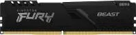 Memoria RAM DDR4 De 16GB Marca Kingston Fury Modelo Beast Con Frecuencia De 3600Mhz Latencia CL18 Tipo DIMM Color Negro