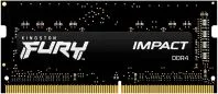Memoria RAM Para Notebook Marca Kingston Modelo Fury De 16GB DDR4 Frecuencia De 3200 Mhz Latencia CL20 KF432S20IB/16