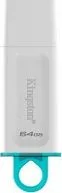 Memoria USB 3.2 Marca Kingston Modelo Flashdrive DataTraveler Exodia Capacidad De 64GB Color Blanco