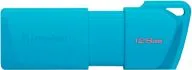 Memoria USB 3.2 Marca Kingston Modelo Flashdrive DataTraveler Exodia M Capacidad De 128GB Color Neon Aqua