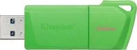 Memoria USB 3.2 Marca Kingston Modelo Flashdrive DataTraveler Exodia M Capacidad De 128GB Color Neon Verde