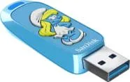 Memoria USB Flashdrive Marca SanDisk Edicion Smurfs Capacidad De 256GB