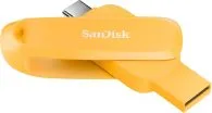 Memoria USB Flashdrive Marca SanDisk Modelo Phone Drive Capacidad De 256GB Conexion USB-C Y USB-A Color Amarillo
