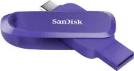 Memoria USB Flashdrive Marca SanDisk Modelo Phone Drive Capacidad De 256GB Conexion USB-C Y USB-A Color Morado