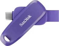 Memoria USB Flashdrive Marca SanDisk Modelo Phone Drive Capacidad De 512GB Conexion USB-C Y USB-A Color Morado