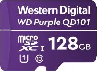 Micro SD Secure Digital 128Gb Western Digital QD101 Purple Para Vigilancia