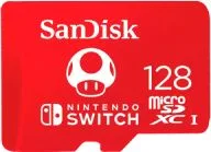 Micro Secure Digital SDXC Sandisk 128GB Para Nintendo Switch Super Mario Mushroom