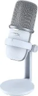 MICROFONO HYPERX SOLOCAST PARA GAMERS Y STREAMERS USB BLANCO