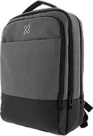Mochila Marca Klip Xtreme Modelo BizStroll KNB-897GR Para Portatil De 15.6 Pulgadas Con Compartimiento Para Tablet De Hasta 11" Color Gris