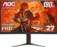 Monitor LED Gaming Curvo Marca AOC Modelo C27G4H  27" 1920 x 1080 FHD Fast VA 180 Hz 0.5 ms DP+HDMI Adaptive Sync