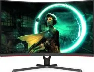 Monitor LED Gaming Curvo Marca AOC Modelo C32G3E  31.5" 1920 x 1080 FHD Panel VA 165 Hz 1 ms DP + HDMI FreeSync