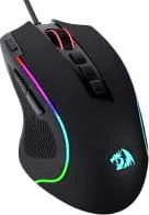 Mouse Gamer Marca Redragon Modelo Predator M612-RGB Conexion USB Con 8000 De DPI Y 9 Botones