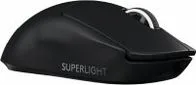 Mouse Inalambrico Para Gamers Marca Logitech Modelo G Pro X Superlight  Con 25600 De DPI Color Negro Conexion Con Receptor