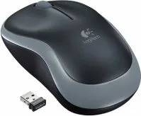 Mouse Inalambrico Marca Logitech Modelo M185 Con 1000 De DPI Color Gris Conexion Con Receptor