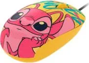 Mouse Marca Xtech Modelo XTM-D406ST-YL Edicion Stitch De 3 Botones Conexion USB-A Hasta 1200 De DPI Color Amarillo