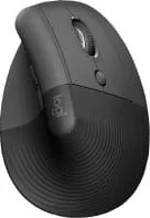 Mouse Vertical Ergonomico Inalambrico Marca Logitech Modelo Lift Color Negro Conexion Bluetooth O Receptor