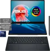 Notebook ASUS Modelo Zenbook DUO UX8406CA-QL078W Con Procesador Intel Core Ultra 9 285H De 2.90 Ghz Memoria RAM LPDDR5X De 32GB Almacenamiento De 1...