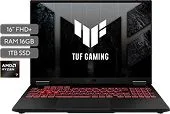 Notebook ASUS TUF Gaming A16 FA608UH-RV006W Con Procesador AMD Ryzen 7 260 De 3.8Ghz Memoria RAM DDR5 De 16GB Almacenamiento De 1TB En SSD M.2 Pant...