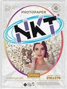 Papel Fotografico Marca NKT Acabado Glossy Tamano Carta 210 Gramos 20 Hojas PROD-000319