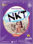 Papel Fotografico Marca NKT Acabado Glossy Tamano Carta 230 Gramos 20 Hojas PROD-000375