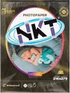 Papel Fotografico Marca NKT Acabado Satinado Tamano Carta 270 Gramos 12 Hojas PROD-001849