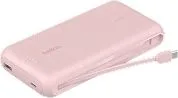 Powerbank De 20000mAh (Miliamperios-hora) Marca Belkin Modelo BoostCharge BPB024FQPK Con Carga Rapida De 30 Watts Con Cable USB-C Incorporado Color...