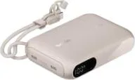 Powerbank Marca Belkin Modelo BoostCharge Con Display Conexion USB-C Capacidad De 10000 mAh Color Arena