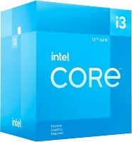 PROCESADOR INTEL i3 12100F 12GENERACION 3.3GHZ 12MB  LGA1700 CAJA